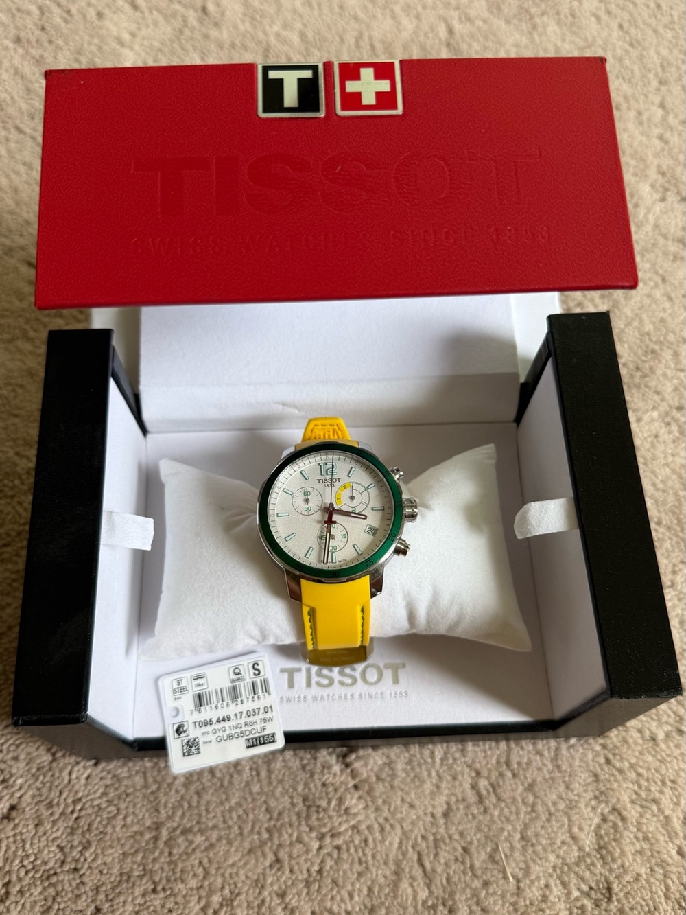 Tissot Quickster Football Chronograph T095.449.17.037.01